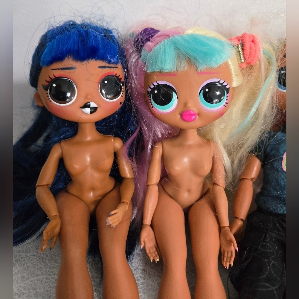 Bundle Of LOL Dolls Big Sister No Missing Parts No Marks Hair Intact - Picture 4 of 6